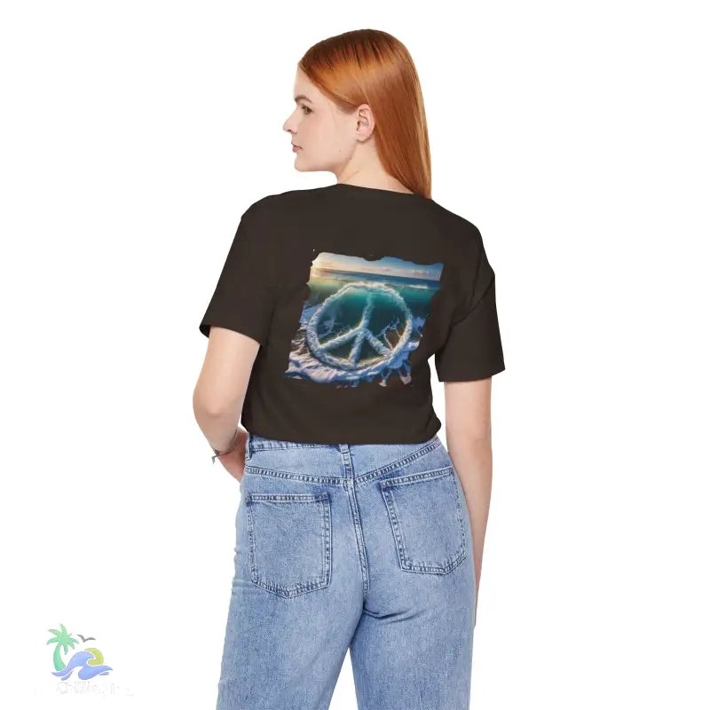 Hippie tee - peace t-shirt - T-Shirt