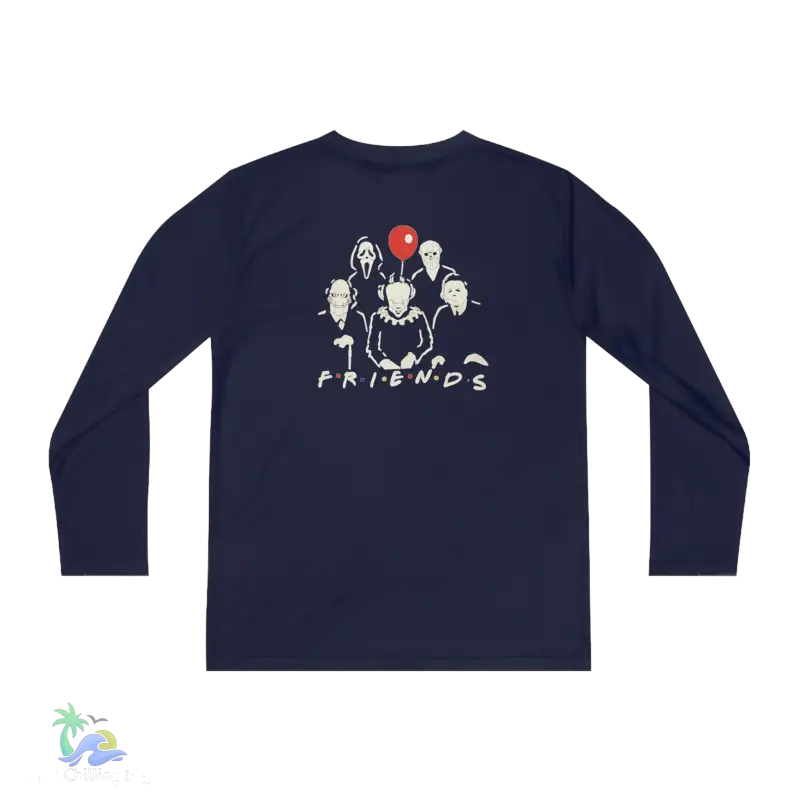 a long sleeve shirt with the words friends on it