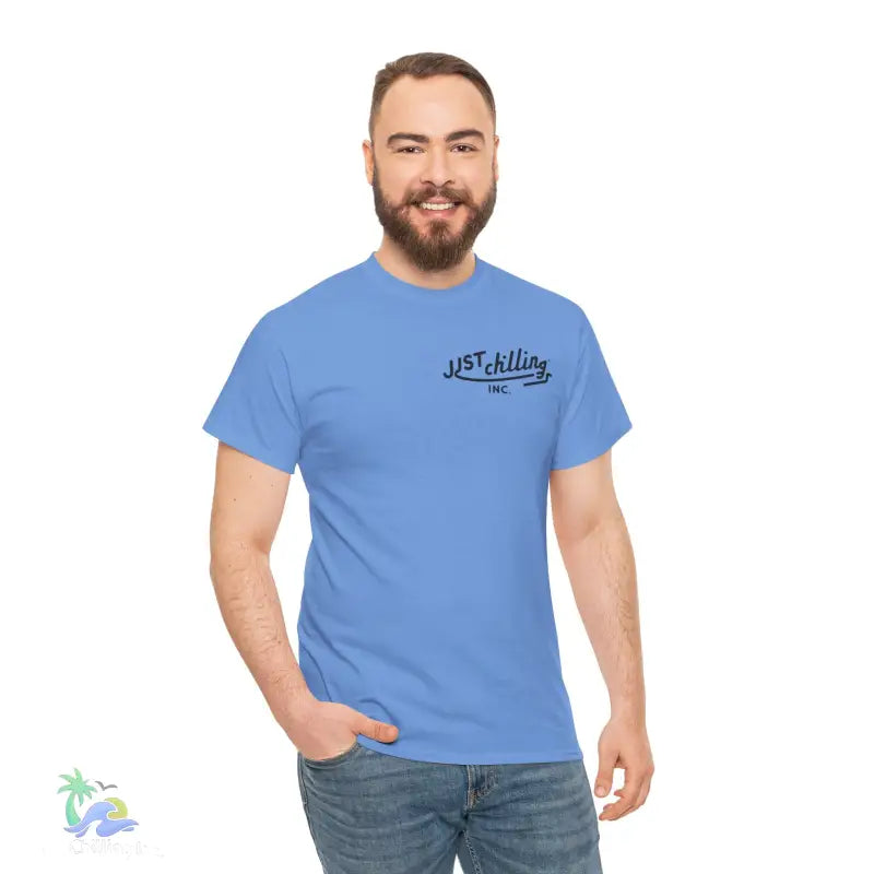 If traveling and weed were free you would never see me againUnisex Heavy Cotton tee - T-Shirt