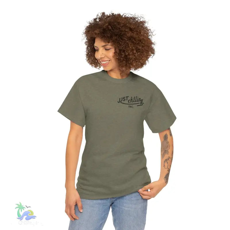 If traveling and weed were free you would never see me againUnisex Heavy Cotton tee - T-Shirt