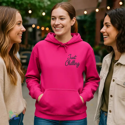 Unisex Hooded Sweatshirt – Heavy Blend Hoodie With Kangaroo Pocket & Drawstring Hood - Just Chilling Inc.