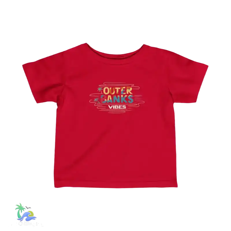 Infant kids Fine Jersey Tee outer banks - Just Chilling Inc. -