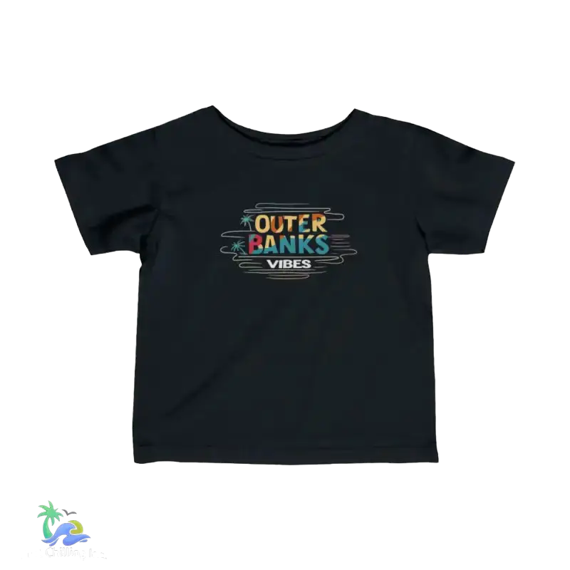 Infant kids Fine Jersey Tee outer banks - Just Chilling Inc. -