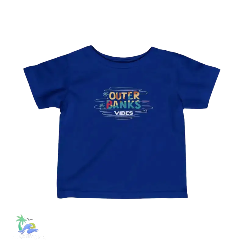 Infant kids Fine Jersey Tee outer banks - Just Chilling Inc. -