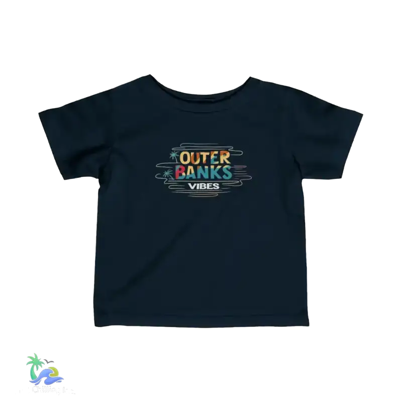 Infant kids Fine Jersey Tee outer banks - Just Chilling Inc. -