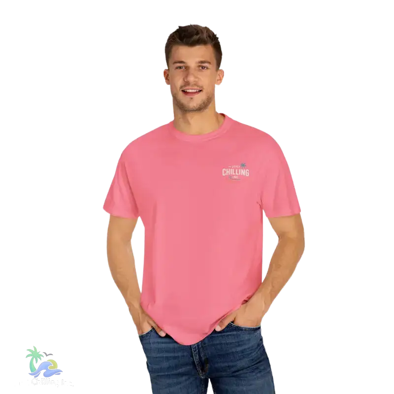Just Chilling Louisiana Unisex Garment-Dyed T-Shirt - T-Shirt