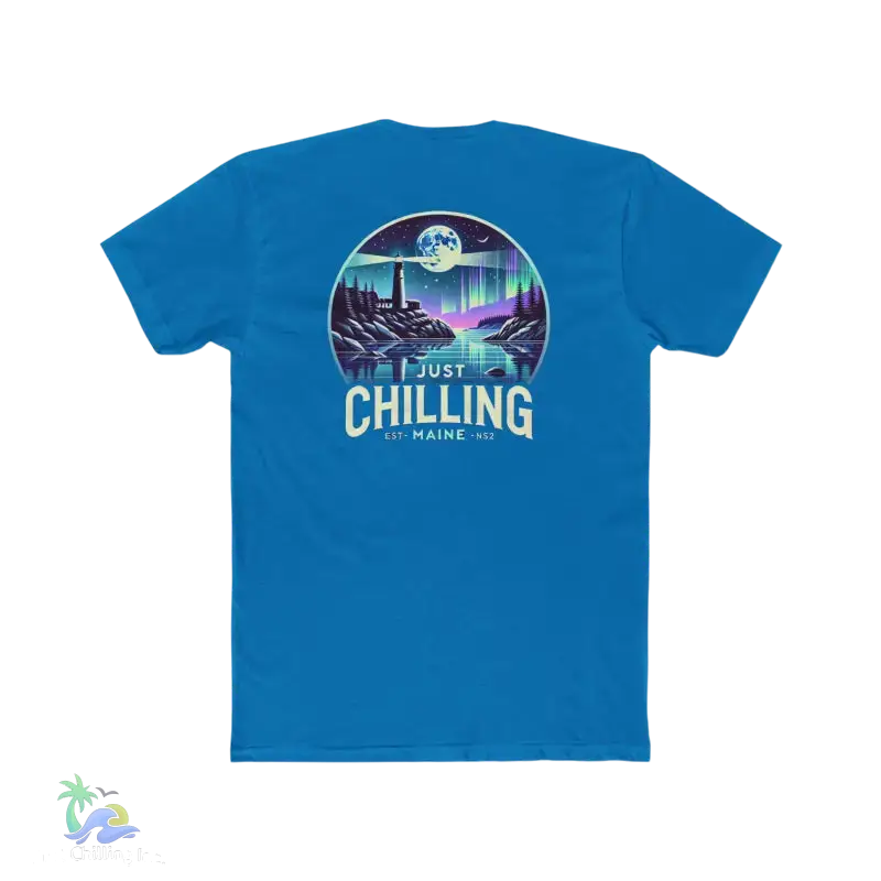 Just Chilling Scenic Tee – Coastal Escape- Maine Edition - T-Shirt