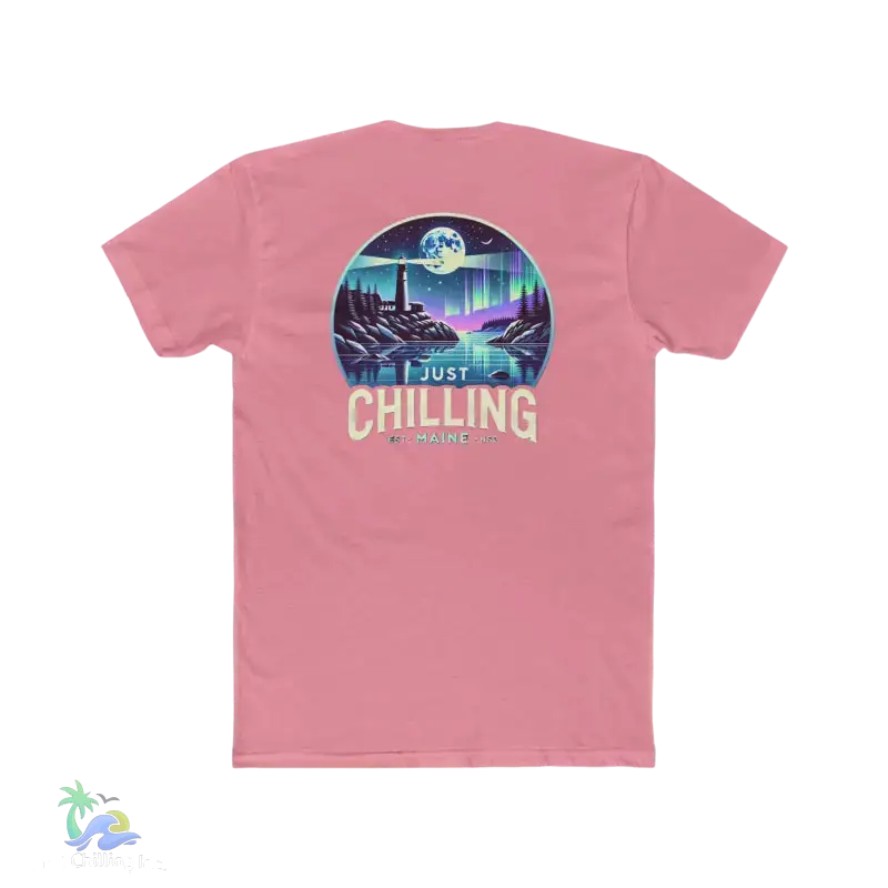 Just Chilling Scenic Tee – Coastal Escape- Maine Edition - T-Shirt