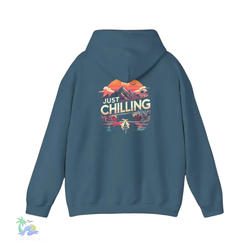 Just Chilling Unisex Heavy Blend™ Hooded Sweatshirt - Perfect for Relaxation and Outdoor Adventures - Hoodie