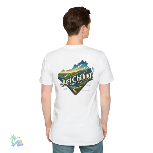 Unisex Softstyle T-Shirt – Relaxed Fit Tee | Comfortable Travel Shirt, Gift for Friends - Just Chilling Inc.
