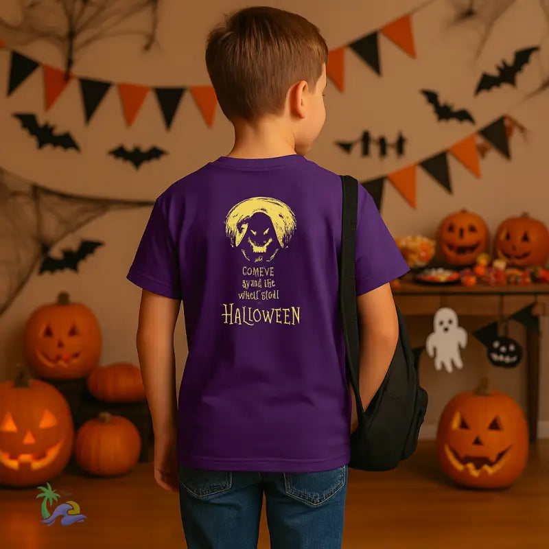 Kids Oogie Boogie T-Shirt – Nightmare Before Christmas Halloween Tee | Just Chilling Inc. - Kids clothes