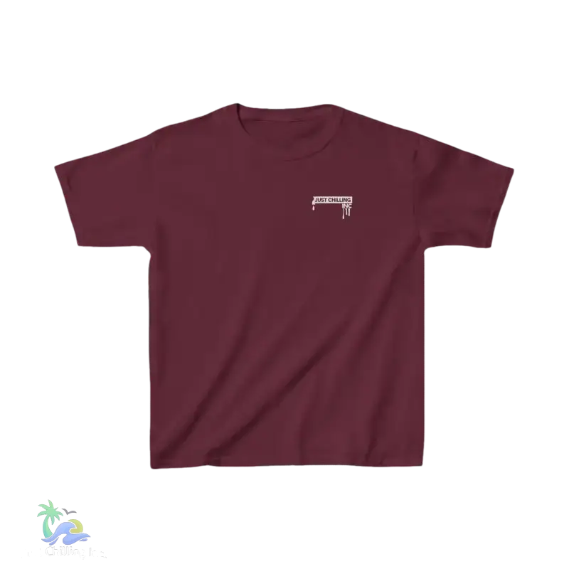 Kids T-Shirt Nightmare Before Christmas Oogy Boogie Design - Maroon / XS - Kids clothes