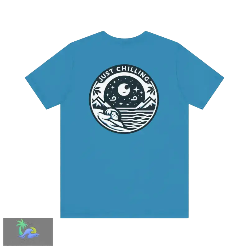 Unisex Jersey Short Sleeve Tee - Aqua / S - T-Shirt
