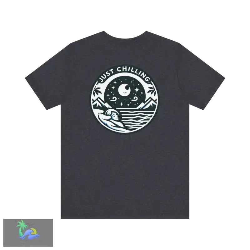 Unisex Jersey Short Sleeve Tee - Heather Navy / S - T-Shirt