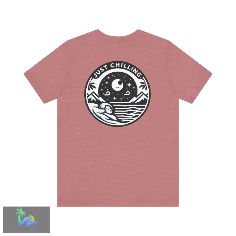 Unisex Jersey Short Sleeve Tee - Heather Mauve / S - T-Shirt