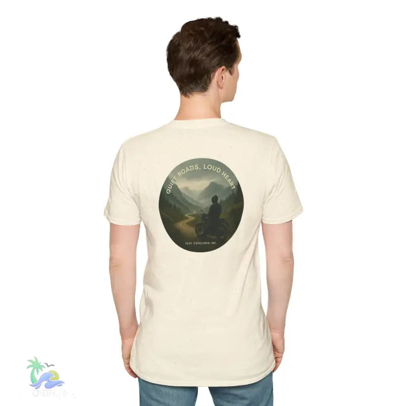 Motorcycle Tshirt- Express Yourself _ Quiet Road-Load Hearts - T-Shirt