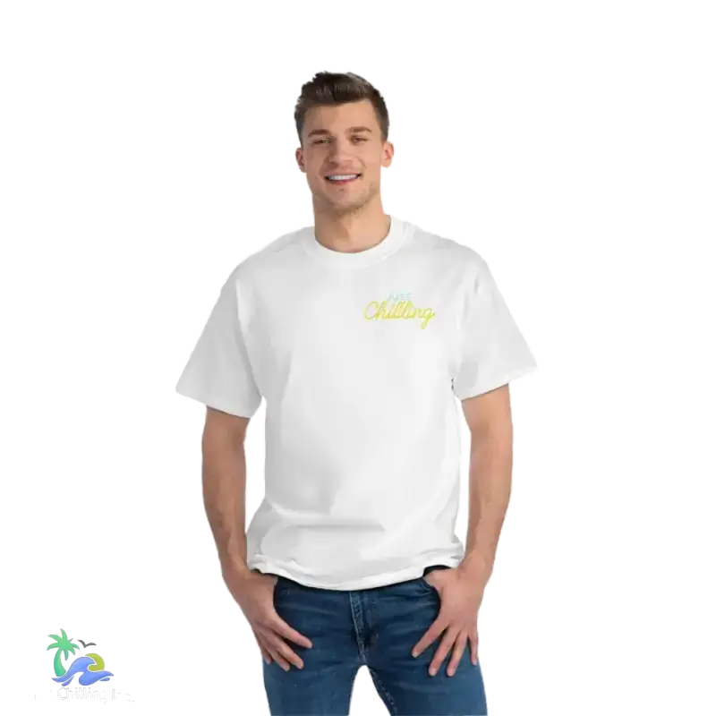 Personalized Alice in Wonderland Beefy-T® Short-Sleeve T-Shirt - 100% Cotton, Customizable & Durable - Just Chilling Inc. -