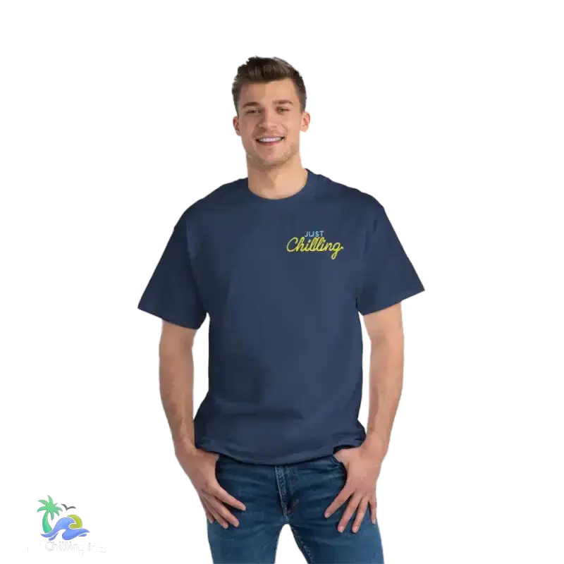 Personalized Alice in Wonderland Beefy-T® Short-Sleeve T-Shirt - 100% Cotton, Customizable & Durable - Just Chilling Inc. -