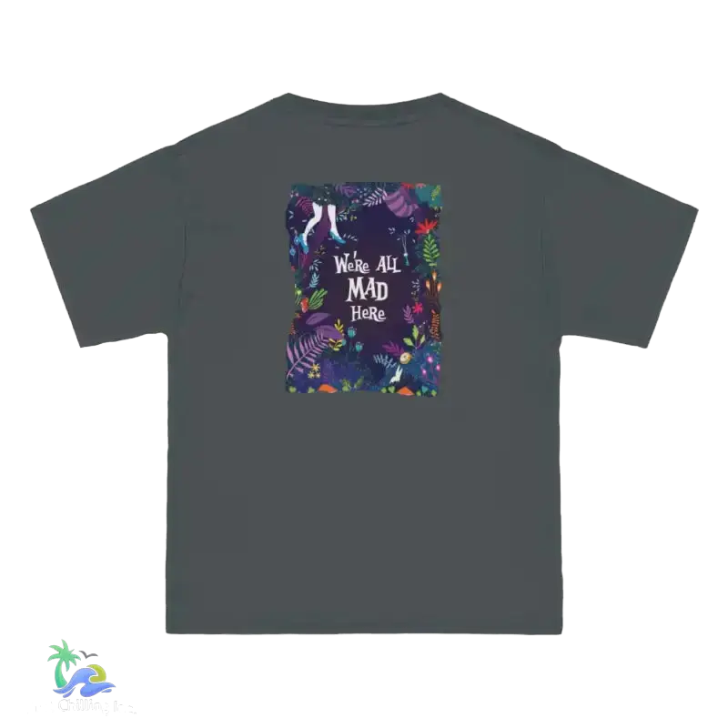 Personalized Alice in Wonderland Beefy-T® Short-Sleeve T-Shirt - 100% Cotton, Customizable & Durable - Just Chilling Inc. -
