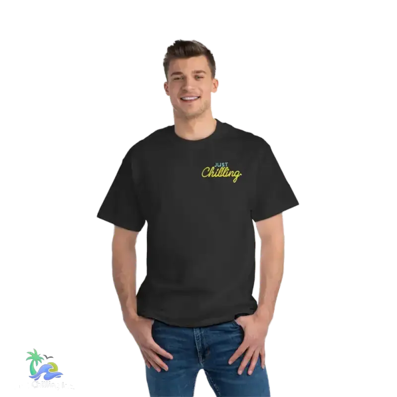 Personalized Alice in Wonderland Beefy-T® Short-Sleeve T-Shirt - 100% Cotton, Customizable & Durable - Just Chilling Inc. -