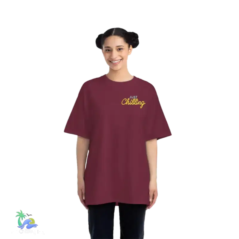 Personalized Alice in Wonderland Beefy-T® Short-Sleeve T-Shirt - 100% Cotton, Customizable & Durable - Just Chilling Inc. -
