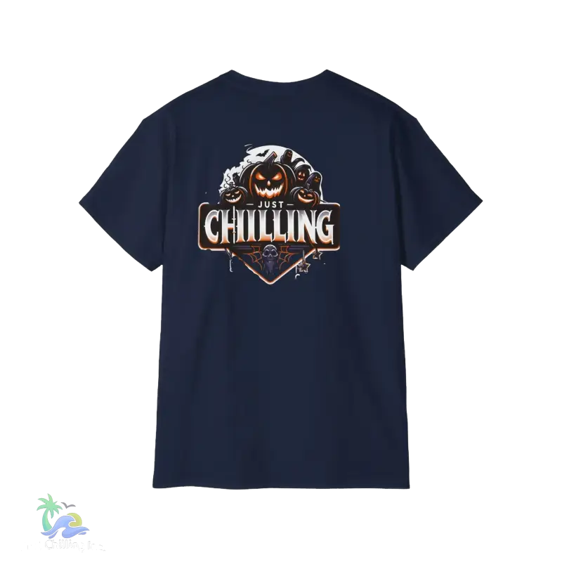 Unisex Ultra Cotton Tee – Halloween Themed Graphic T - Shirt for Spooky Season Fun - Just Chilling Inc.Just Chilling Inc.