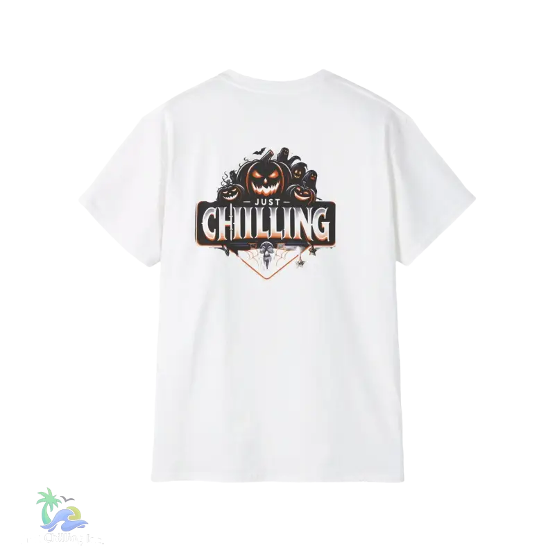 Unisex Ultra Cotton Tee – Halloween Themed Graphic T - Shirt for Spooky Season Fun - Just Chilling Inc.Just Chilling Inc.