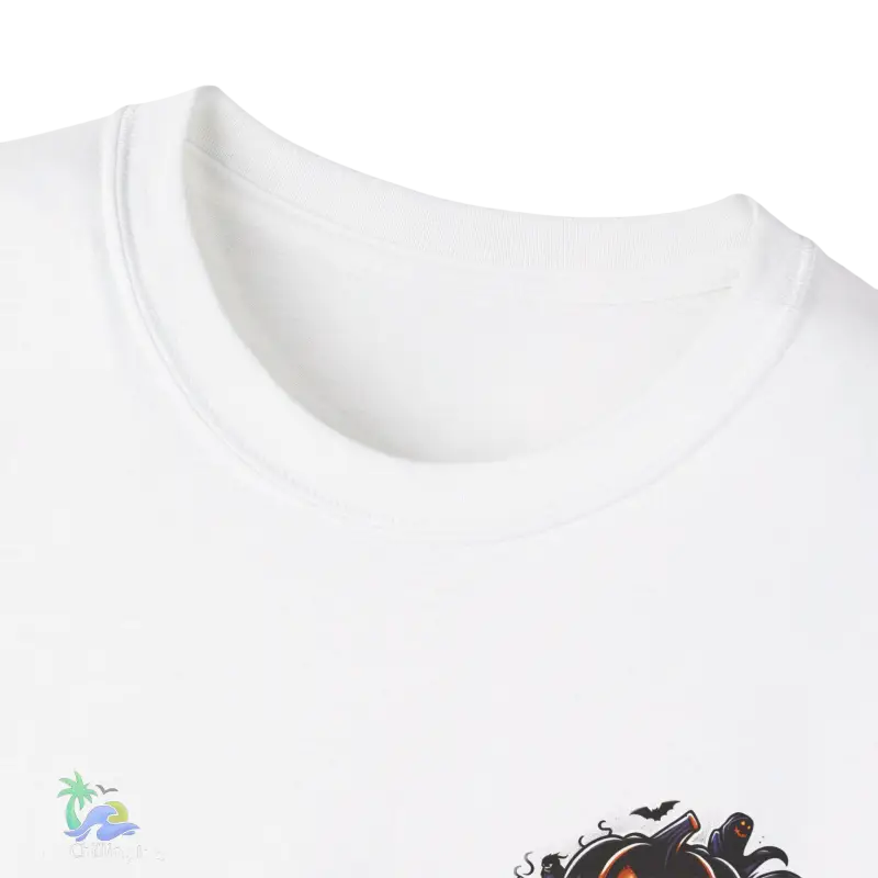 Unisex Ultra Cotton Tee – Halloween Themed Graphic T - Shirt for Spooky Season Fun - Just Chilling Inc.Just Chilling Inc.