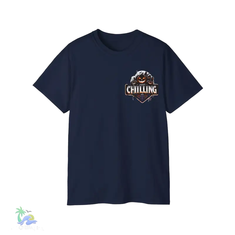 Unisex Ultra Cotton Tee – Halloween Themed Graphic T - Shirt for Spooky Season Fun - Just Chilling Inc.Just Chilling Inc.