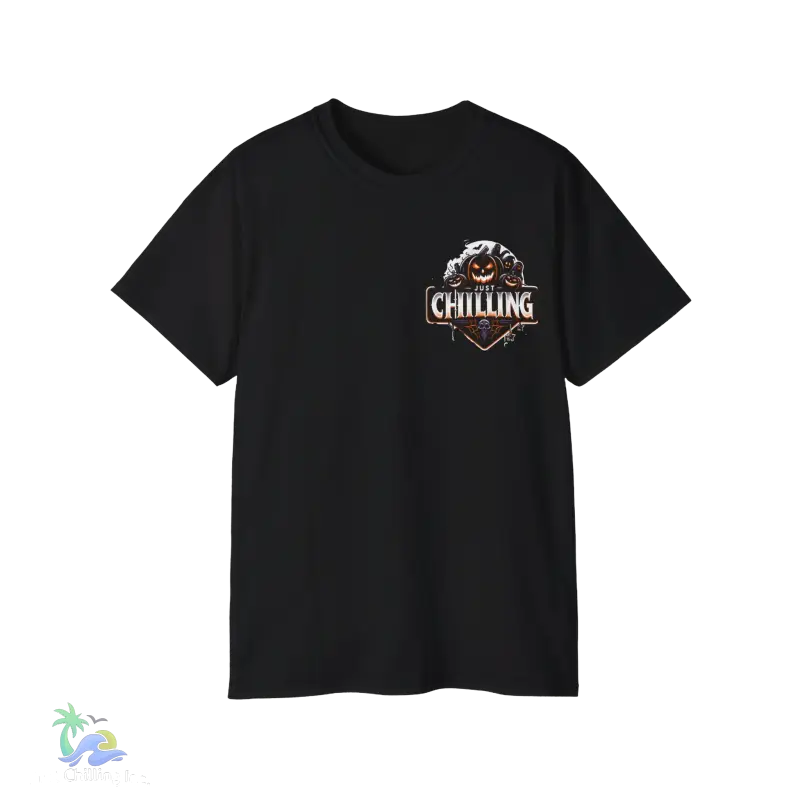 Unisex Ultra Cotton Tee – Halloween Themed Graphic T - Shirt for Spooky Season Fun - Just Chilling Inc.Just Chilling Inc.