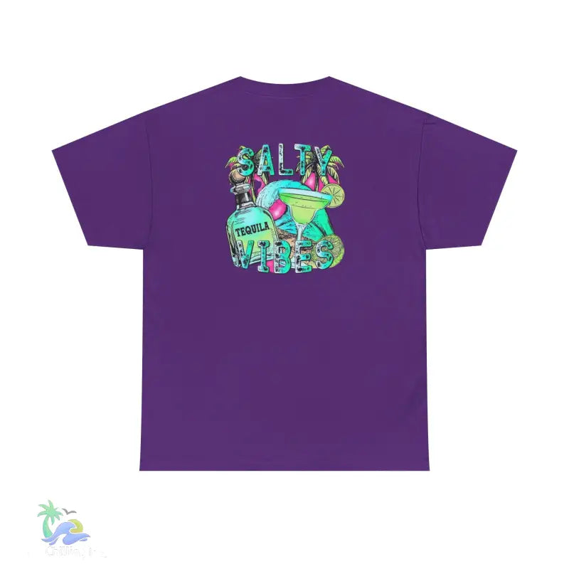 Salty vibes tshirt unisex- perfect for a summer day - T-Shirt