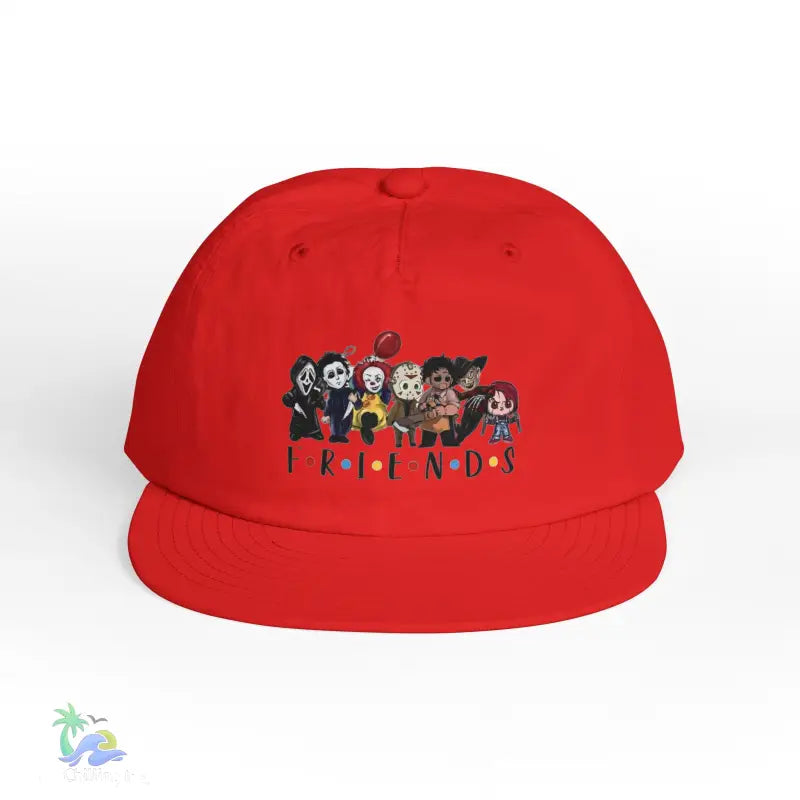 Surf Cap friends theme all your favorite horror characters - One size / Fire - Hats