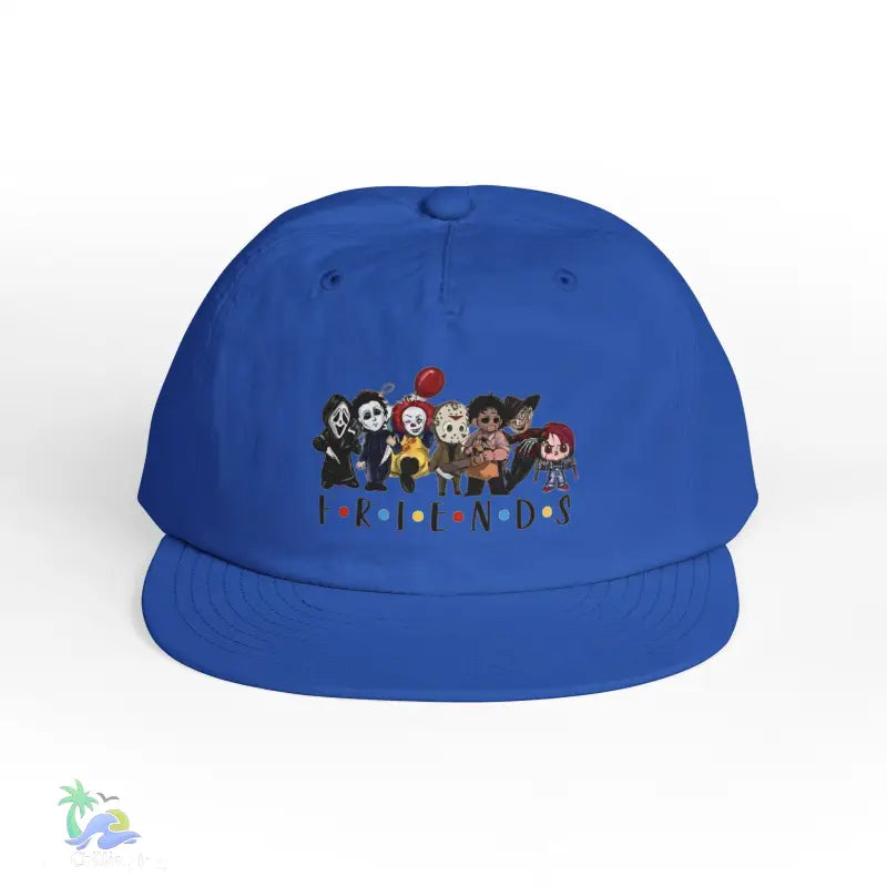 Surf Cap friends theme all your favorite horror characters - One size / Bright Royal - Hats