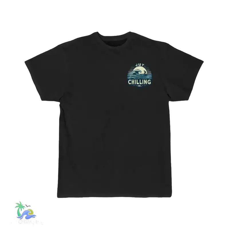 Surf-Inspired Mens Short Sleeve Tee Perfect for Catching Waves - Just Chilling Inc. -