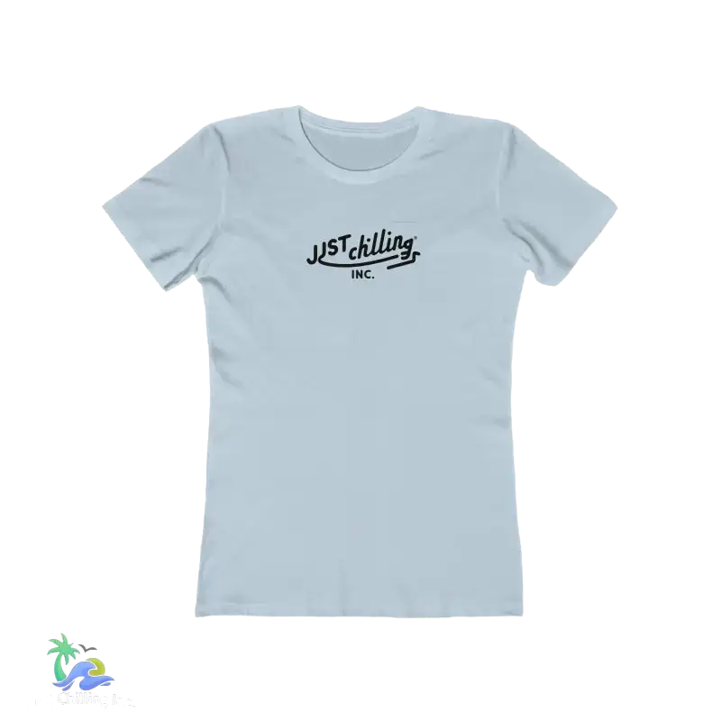 The Boyfriend Tee for Women just chilling waterfall fall - T-Shirt