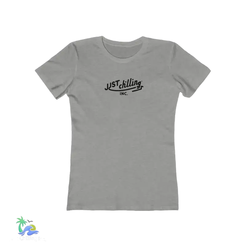 The Boyfriend Tee for Women just chilling waterfall fall - T-Shirt