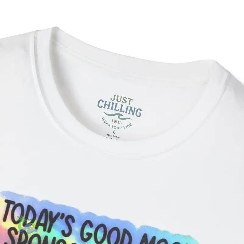 Today’s good mood was brought to you by weed- cannabis All Star Basic tee - T-Shirt