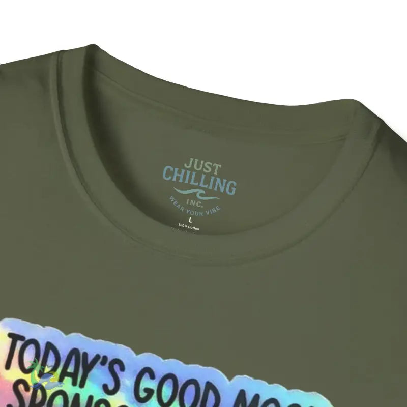 Today’s good mood was brought to you by weed- cannabis All Star Basic tee - T-Shirt