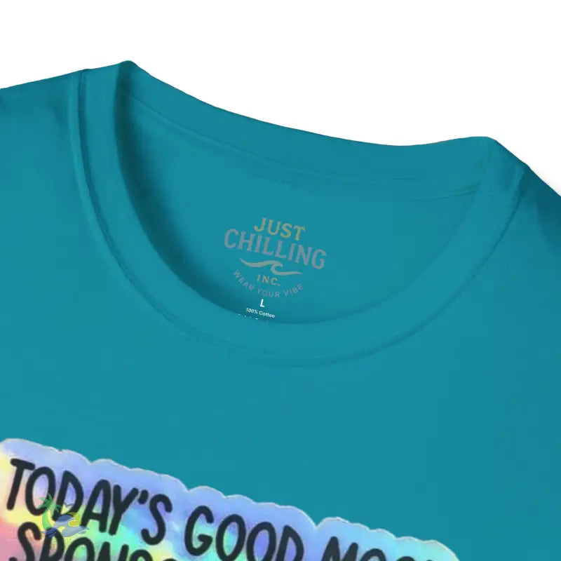 Today’s good mood was brought to you by weed- cannabis All Star Basic tee - T-Shirt