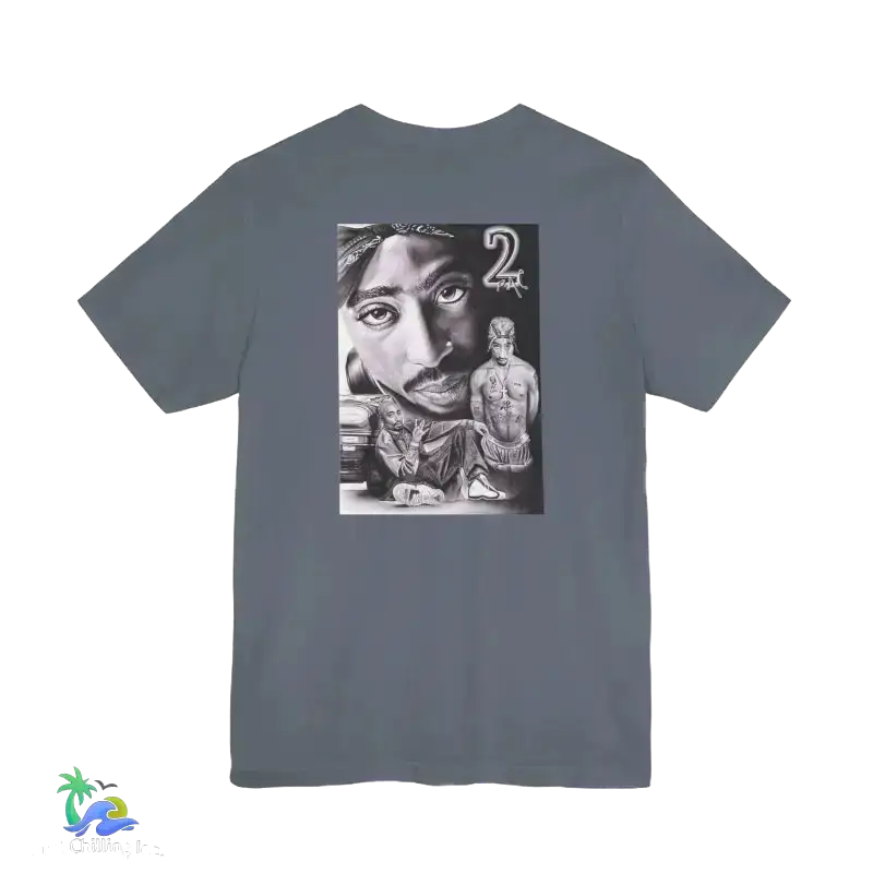 Tribute to 2pac casual everyday tee - T-Shirt