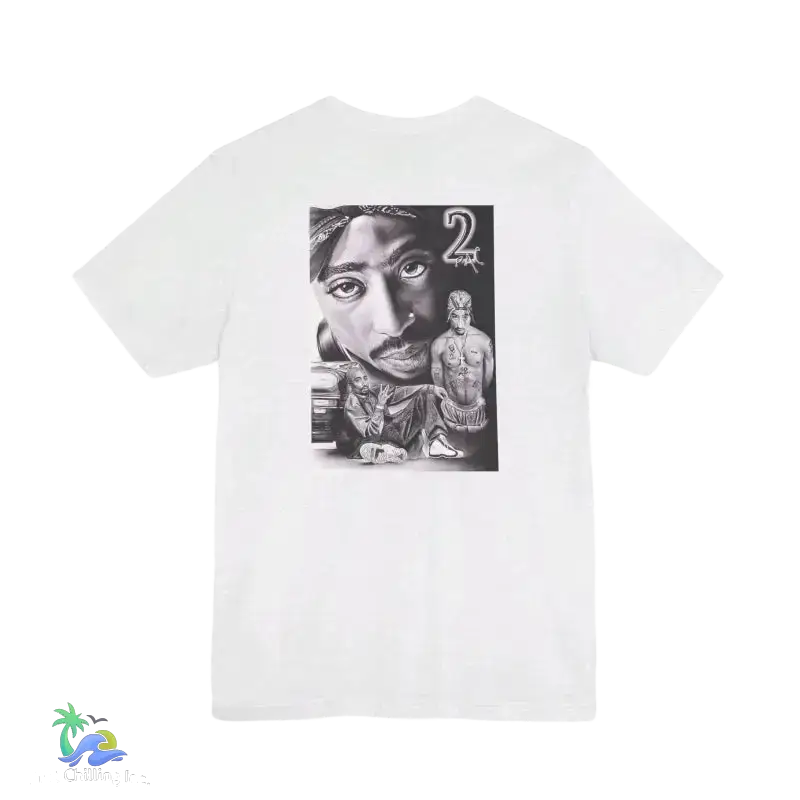Tribute to 2pac casual everyday tee - T-Shirt