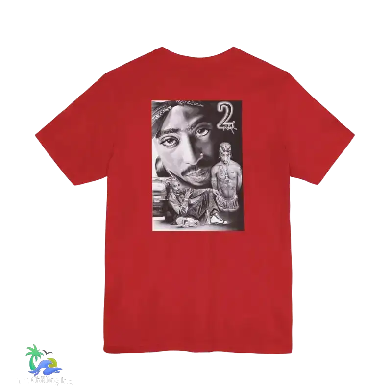 Tribute to 2pac casual everyday tee - T-Shirt