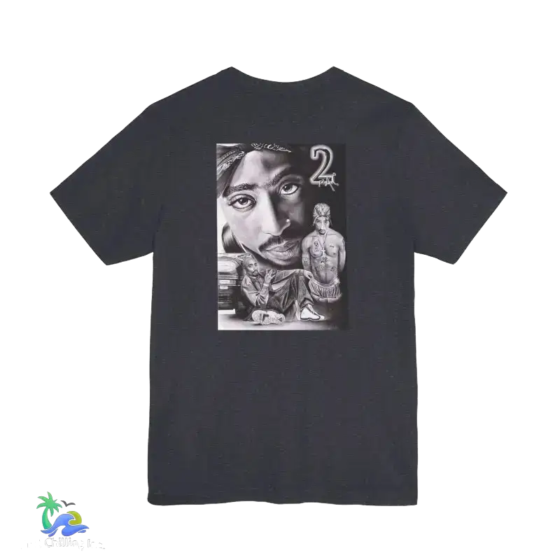 Tribute to 2pac casual everyday tee - T-Shirt