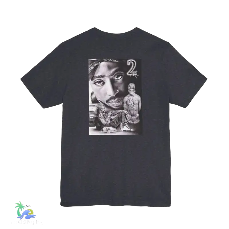 Tribute to 2pac casual everyday tee - T-Shirt
