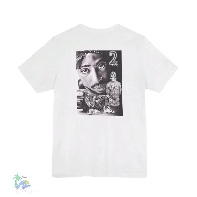 Tribute to 2pac casual everyday tee - T-Shirt