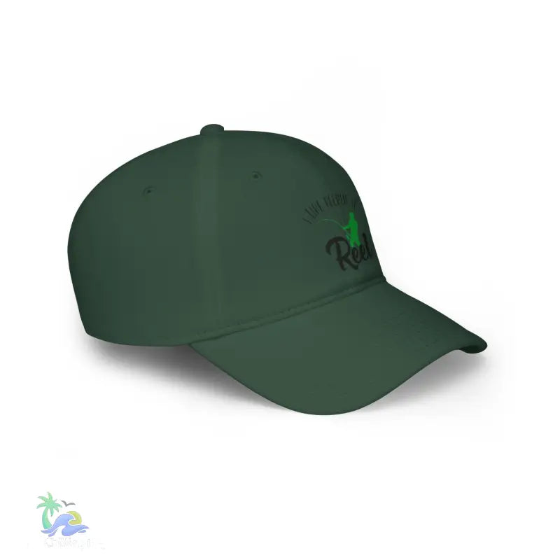 Unisex Distressed Cap I Like Keeping it reel - Hats