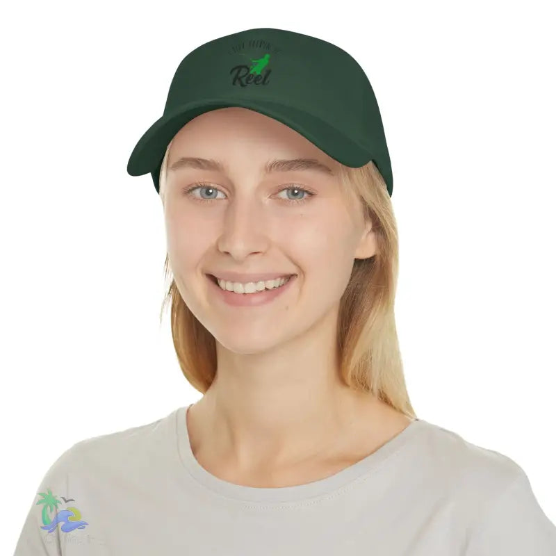 Unisex Distressed Cap I Like Keeping it reel - Hats