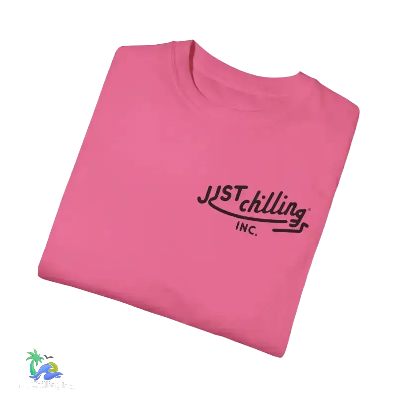 Unisex Garment - Dyed T - shirt just chilling mom shirt - Just Chilling Inc.Just Chilling Inc.
