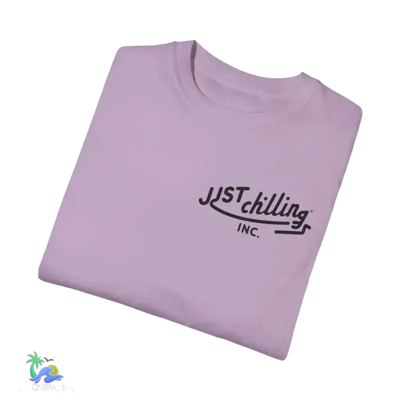 Unisex Garment - Dyed T - shirt just chilling mom shirt - Just Chilling Inc.Just Chilling Inc.