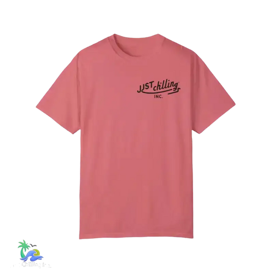 Unisex Garment - Dyed T - shirt just chilling mom shirt - Just Chilling Inc.Just Chilling Inc.